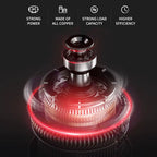Handheld Car Vacuum Cleaner, 15000PA Portable Cordless, Dual Use of Blowing and Suctionmulti-Nozzles, for Car, Home, Pet, Office